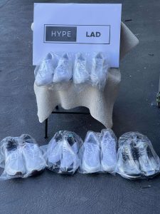 Shoe cleaning service provided by the Hypelad Team in Melbourne